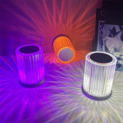 Crystal Lamp Table Lamp Atmosphere Creative Line Small Night Lamp Led Lights - ProTrendyz