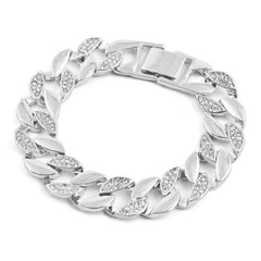Mens Watches Luxury Brand Fashion Diamond Date Quartz Watch - ProTrendyz