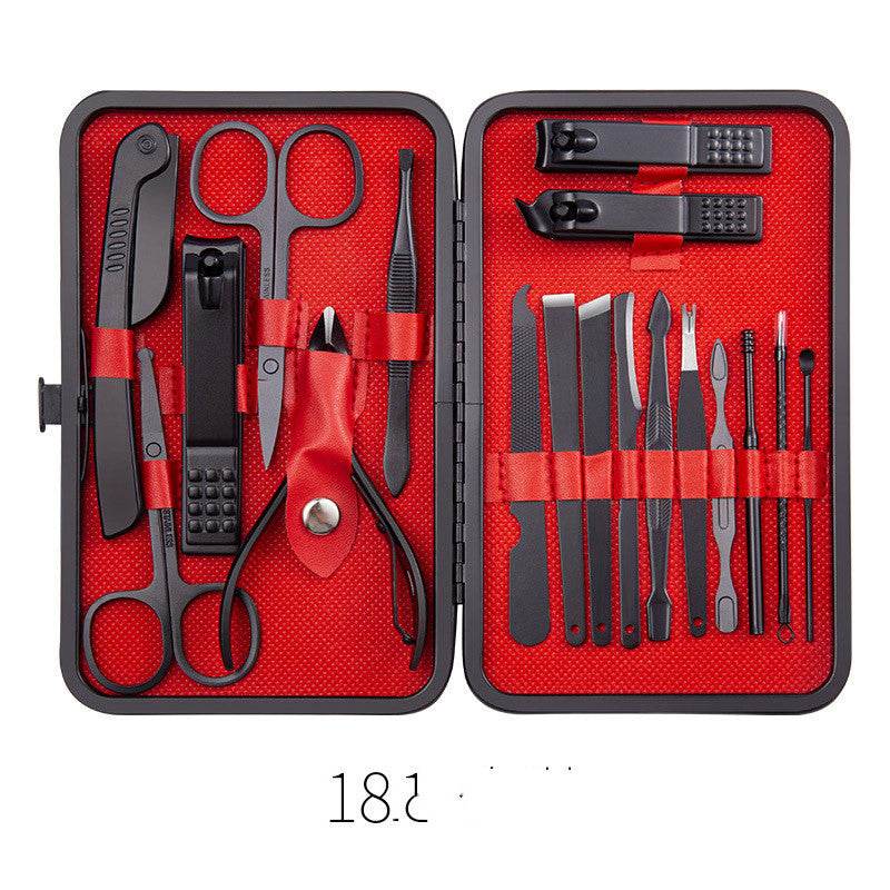 Professional Scissors Nail Clippers Set Ear Spoon Dead Skin Pliers Nail Cutting Pliers Pedicure Knife Nail Groove Trimmers - ProTrendyz