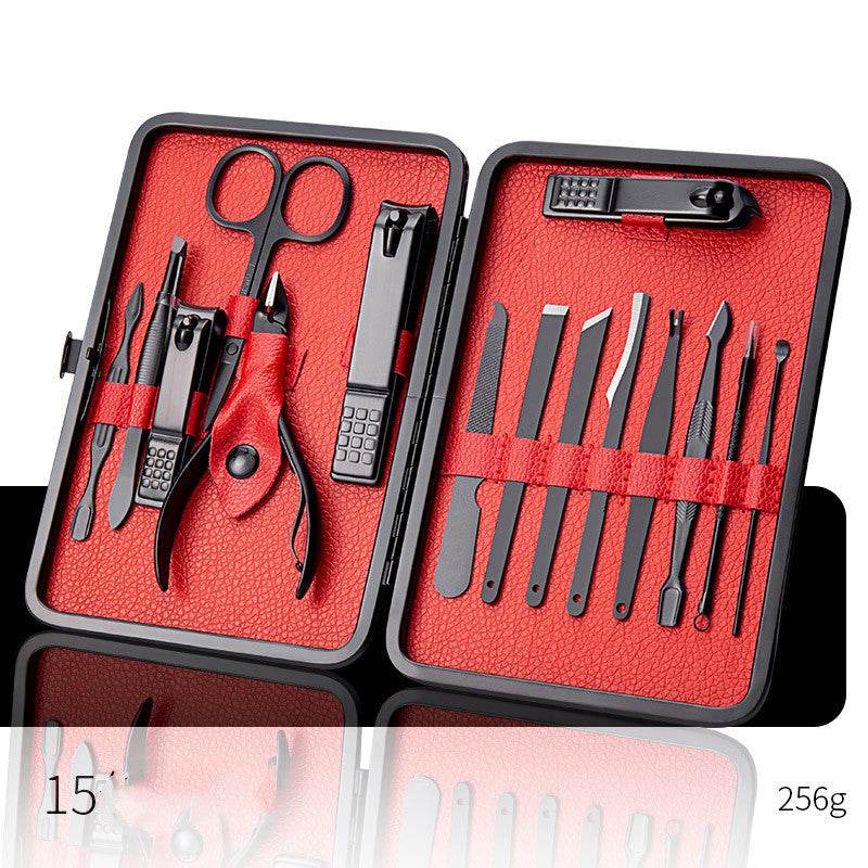 Professional Scissors Nail Clippers Set Ear Spoon Dead Skin Pliers Nail Cutting Pliers Pedicure Knife Nail Groove Trimmers - ProTrendyz