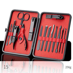 Professional Scissors Nail Clippers Set Ear Spoon Dead Skin Pliers Nail Cutting Pliers Pedicure Knife Nail Groove Trimmers - ProTrendyz