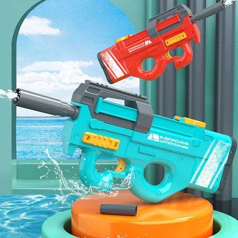 New P90 Electric Water Gun High-Tech Kids Toys Outdoor Beach Pool Large Capacity Summer Gel Blasting Water Gun For Adults - ProTrendyz