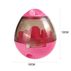 Dog Food Balls Tumbler Pet Puppy Feeder Dispenser Bowl Toy Leak Food Interactive Pet Tumbler Feeder Food Automatic Dispenser Bowl Interactive Balls - ProTrendyz