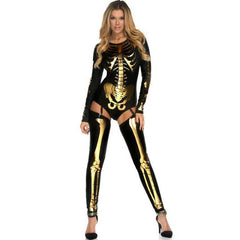 Halloween Cosplay Costume Skull Zombie Uniform - ProTrendyz