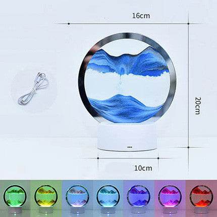 Creative 3D Quicksand Table Lamp Bedside - ProTrendyz