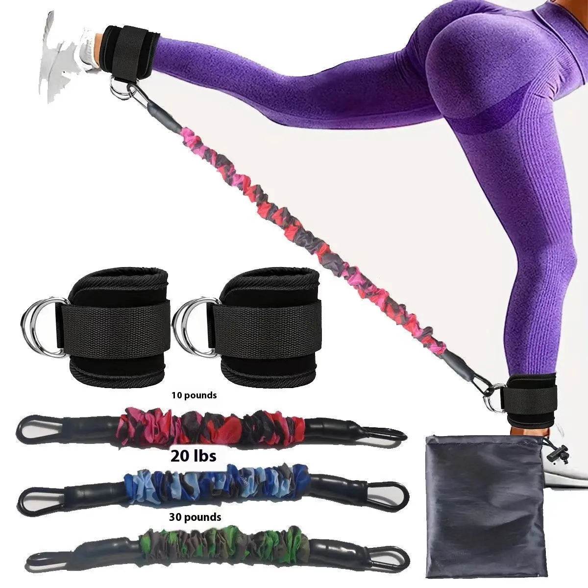Ankle Ring Leggings Straps Gantry Ankle Foot Buckle Trainer 10 Pounds 20 Pounds 30 Pounds - ProTrendyz