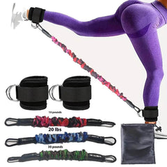 Ankle Ring Leggings Straps Gantry Ankle Foot Buckle Trainer 10 Pounds 20 Pounds 30 Pounds - ProTrendyz
