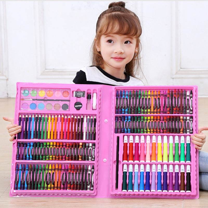 Painting Set, School Supplies, Brush Set, Oil Pastel Painting Set, Watercolor Pen Set - ProTrendyz