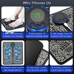 Rechargeable Portable Foot Intelligent Massage Pad - ProTrendyz