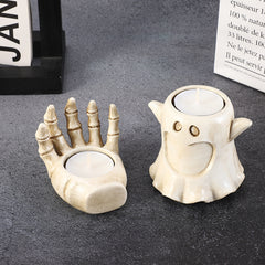 Halloween Pumpkin Candle Holder Creative Decorative Candlestick