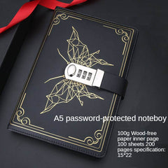 Exquisite Retro Notebook Hand Account Butterfly Codebook - ProTrendyz