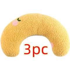 Little Pillow For Cats Fashion Neck Protector Deep Sleep Puppy U-Shaped Pillow Pets Pillow Kitten Headrest Dog Sleeping Pillow Pet Products - ProTrendyz