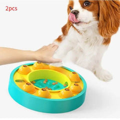 Dog Pets Puzzle Toys Slow Feeder Interactive Increase Puppy IQ Food Dispenser Slowly Eating NonSlip Bowl Pet Dogs Training Game - ProTrendyz