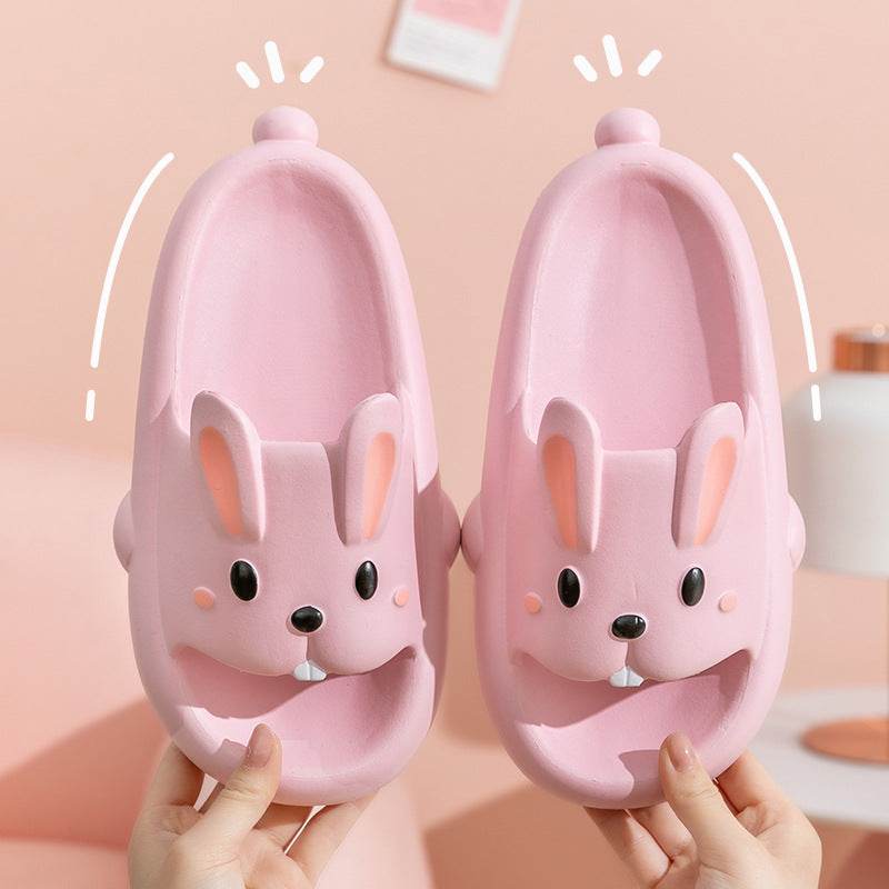 Cute Rabbit Slippers For Kids Women Summer Home Shoes Bathroom Slippers - ProTrendyz