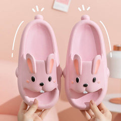 Cute Rabbit Slippers For Kids Women Summer Home Shoes Bathroom Slippers - ProTrendyz