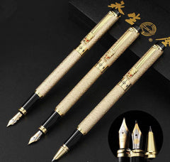 Immortal Fountain Pen Faucet Signature Pen Student Office Metal Iridium Nib - ProTrendyz