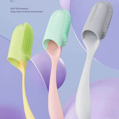 Dog Tooth Cleaning Brush Care Finger Wrap Cat Dog Oral Cleaning Toothbrush Tool Silicone Dog Cat Finger Toothbrush Supplies Pet Products - ProTrendyz