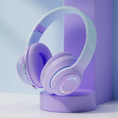 Gradient Bluetooth Headset Foldable Wireless - ProTrendyz