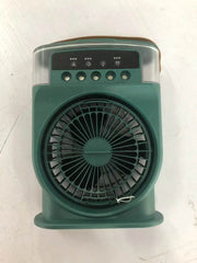 Portable USB Air Conditioner Cooling Fan With 5 Sprays 7 Color Light 600ML Water Tank Spray Mist Air Cooler Humidifiers - ProTrendyz