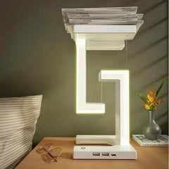 Creative Smartphone Wireless Charging Suspension Table Lamp Balance Lamp Floating For Home Bedroom - ProTrendyz