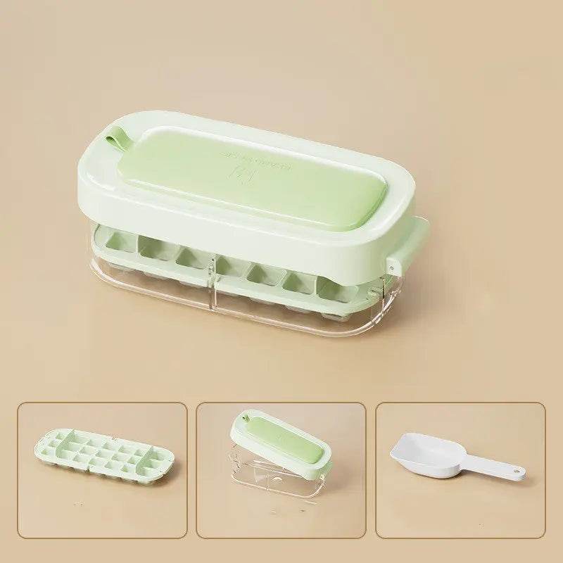 Ice Box Ice Cube Tray Grid High Capacity Food Grade Kitchen Gadgets - ProTrendyz