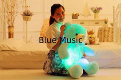 Creative Light Up LED Teddy Bear Stuffed Animals Plush Toy Colorful Glowing Christmas Gift For Kids Pillow - ProTrendyz
