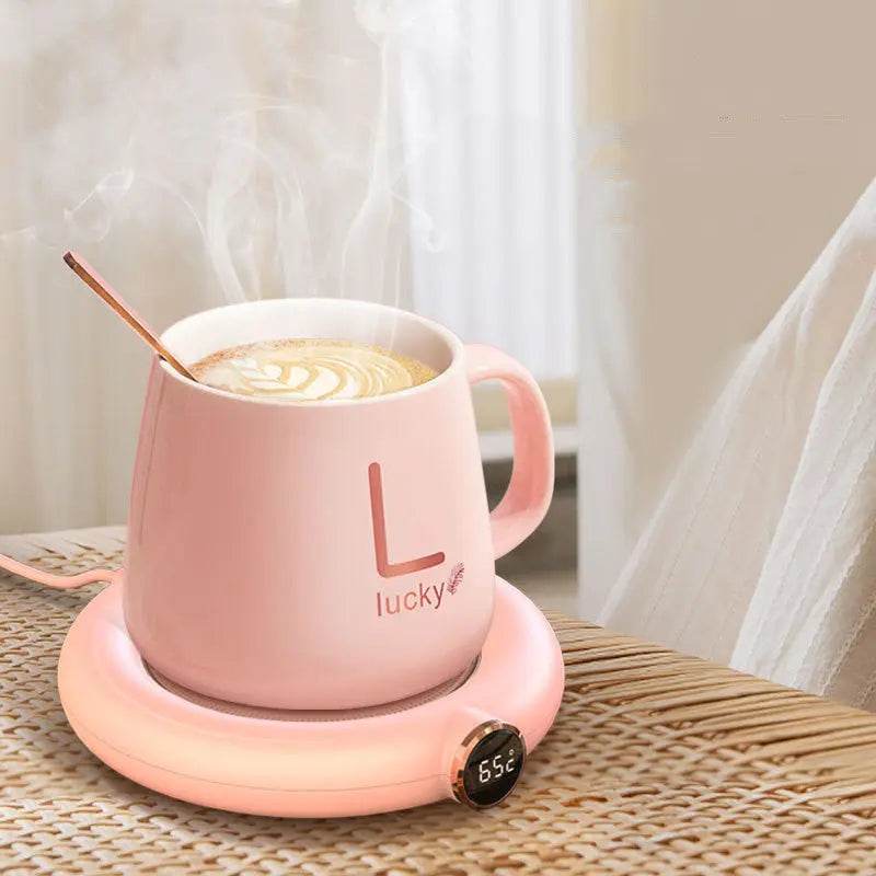 Coffee Mug Warmer Warm Coaster Smart Heating Cup Thermal Insulation Constant Temperature Coaster Heating Pad Desktop - ProTrendyz