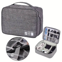 Electronics Organizer Travel Cable Organizer Bag Waterproof Portable Digital Storage Bag Electronic Accessories Case Cable Charger Organizer Case - ProTrendyz