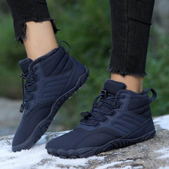 Outdoor Sports Cotton Shoes For Men And Women Winter Warm Slip-on Boots Wear-resistant Anti-ski Thickened Shoes Couple - ProTrendyz