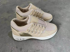 Lace Up Sneakers Women Wedge Heel Running Sports Shoes - ProTrendyz