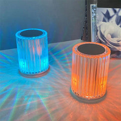 Crystal Lamp Table Lamp Atmosphere Creative Line Small Night Lamp Led Lights - ProTrendyz