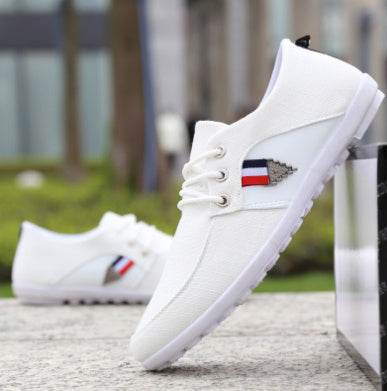Men'S Soft-Soled Canvas Shoes, Sports And Leisure Old Beijing Cloth Shoes, Peas Shoes - ProTrendyz