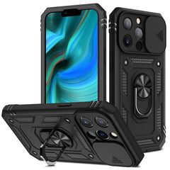 New Magnetic Mobile Phone Case With Sliding Window Bracket - ProTrendyz