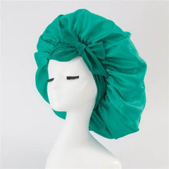 New Silk Bonnet For Sleeping Women Satin Bonnet Hair Bonnet Night Sleep Cap Scarf Wrap For Curly Hair With Tie Band For Curly Hair - ProTrendyz