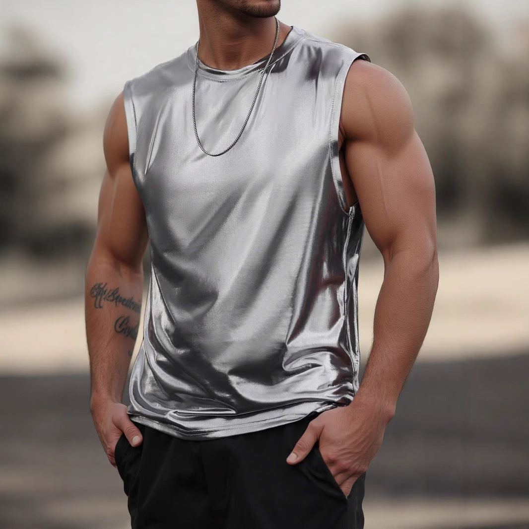 Simple Solid-color Casual Vest Casual