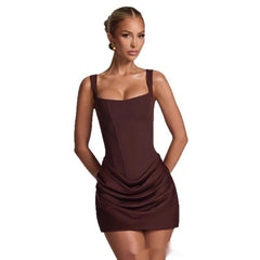 Summer Corset Dress Graceful Sleeveless Short Dresses For Party Wedding Evenning Clothing