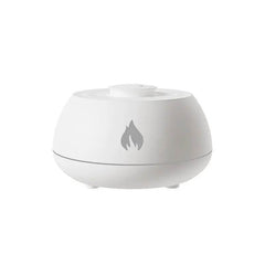 Flame Humidifier Aromatherapy Diffuser 7 Colors Light Home Air Humidifier 130ML USB Room Fragrance Essential Oil Diffuser Dry Nose - ProTrendyz