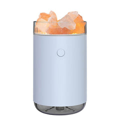 Air Humidifier Crystal Salt Stone Desktop Aromatherapy Essential Oil Ultrasonic Diffuser With LED Lamp Bedroom Home Humidifier - ProTrendyz