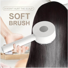 One-key Self-cleaning Hair Brush For Women Curly Hair Brush Anti-Static Airbag Massage Comb Airbag Massage Scalp Comb Professional Detangling One-key Self-cleaning - ProTrendyz