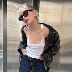 Y2K Invisible Camisole Vest Ins Fashion Slim U-neck Top Summer Women's Clothing - ProTrendyz