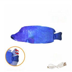 Electric Funny Cat Simulation Fish Beating Usb Jumping Cat Toy - ProTrendyz