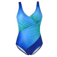 One Piece Swimsuit Bikini Covering Belly Thin