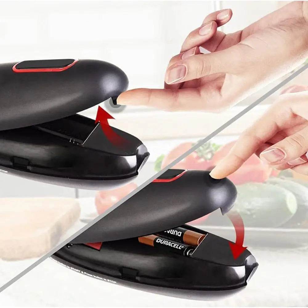 Electric Can Opener Automatic Jar Bottle Can Machine One Touch Portable Kitchen Hand Free Opening Opener Tool Gadgets - ProTrendyz