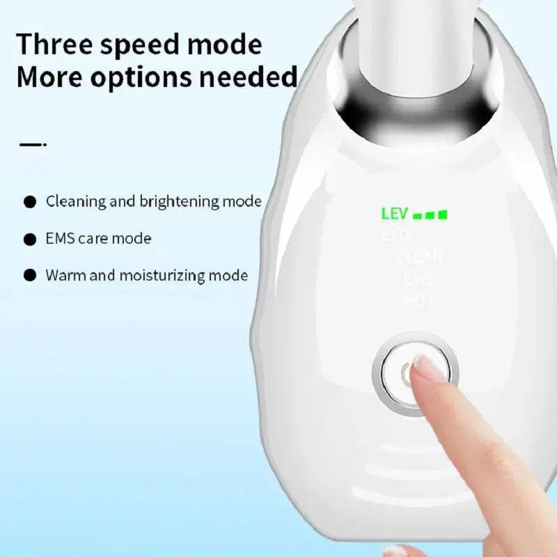 Neck Face Beauty Device Colorful LED Photon Therapy Skin Tighten Reduce Double Chin Anti Wrinkle Remove Lifting Massager - ProTrendyz