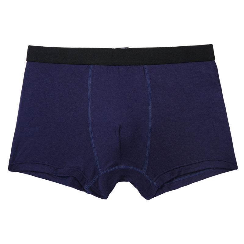 Pure Color Bamboo Fiber Men Underwear - ProTrendyz