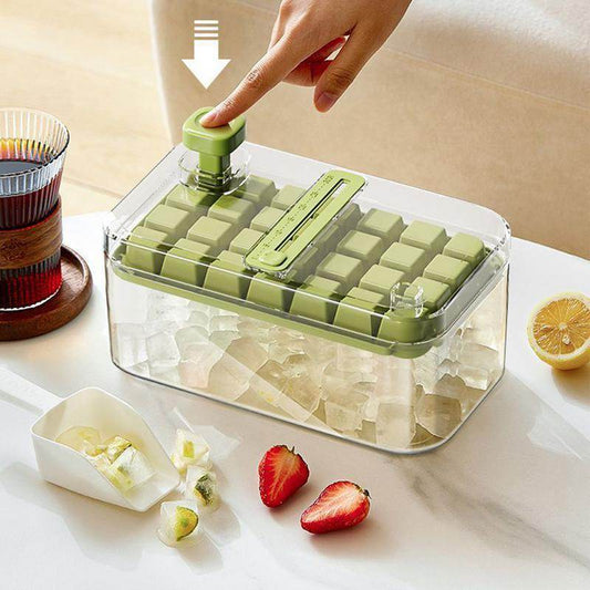 28 56 Grids Reusable Ice Mold Ice Cubes Tray DIY Moulds Ice Cubes Maker Release Homemade Ice Cubes Tray Mold Home Ice Making Tool - ProTrendyz