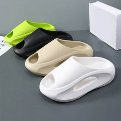 Ins Slippers Women Men Peep Toe Slipper Summer Hollow Unisex Sports Beach Shoes - ProTrendyz