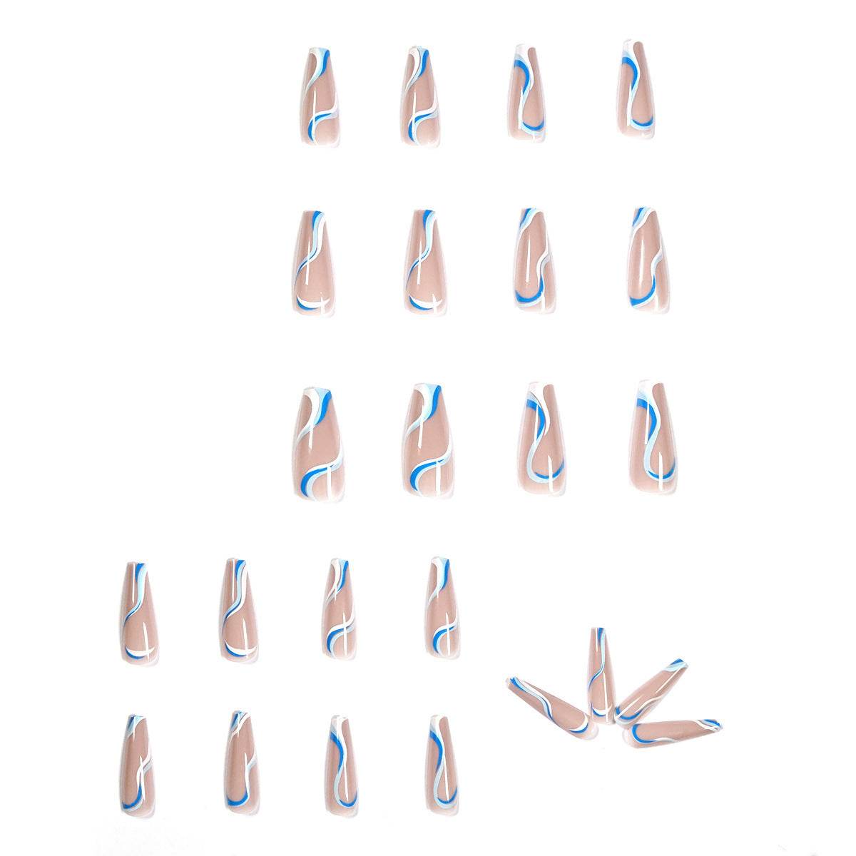 Wearing Nails Finished Soft Nails False Nails - ProTrendyz