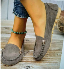 Flat Heel Pumps Single Shoes Flat Women's Shoes Student Peas Shoes - ProTrendyz