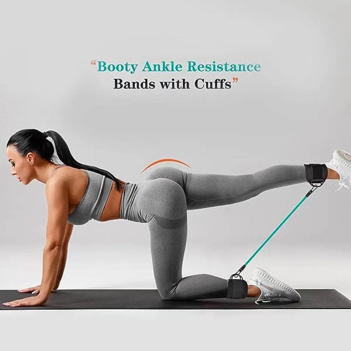 Ankle Ring Leggings Straps Gantry Ankle Foot Buckle Trainer 10 Pounds 20 Pounds 30 Pounds - ProTrendyz